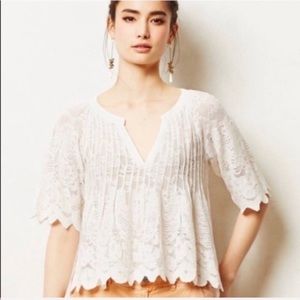 ANTHROPOLOGIE || Meadow Rue lace baby doll 💕